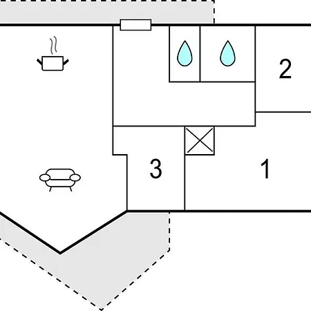 Amazing In With Kitchen بيت للعطل